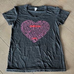 Maroon 5 Maps Concert T-shirt large